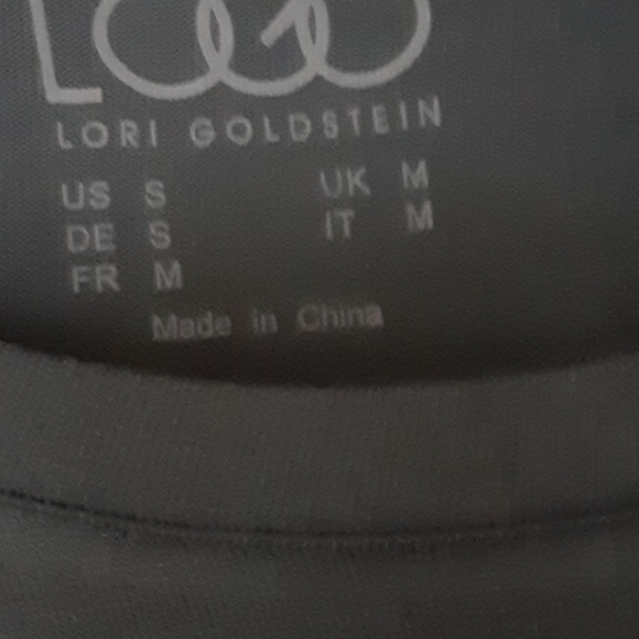 LOGO by lori Goldstein sz us small 2 pockets top - Picture 2 of 6